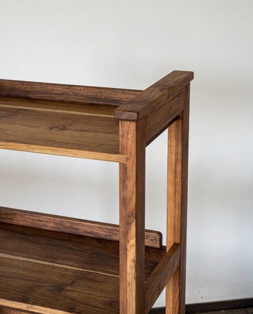 teak shelf